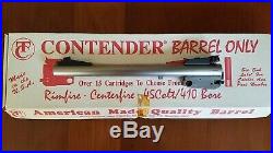 Thompson Center Contender 22 Long Rifle 10 Stainless Barrel in Box NICE