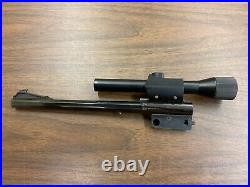 Thompson Center Contender 222 REM Remington 10 Octagon Barrel With Scope