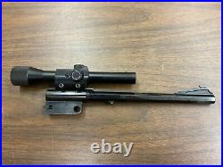 Thompson Center Contender 222 REM Remington 10 Octagon Barrel With Scope