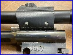 Thompson Center Contender 222 REM Remington 10 Octagon Barrel With Scope