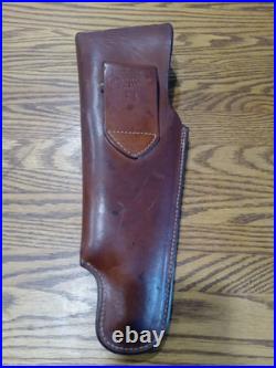 Thompson Center Contender 222 Rem With Lawrence Basket Weave Holster & Forend 10