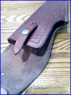 Thompson Center Contender 222 Rem With Lawrence Basket Weave Holster & Forend 10