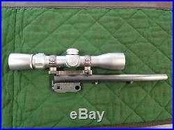 Thompson Center Contender 22LR 10 Stainless Barrel with Scope