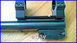 Thompson Center Contender 30-30 Win. Blued 23 carbine barrel TC withbase & rings