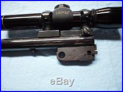 Thompson Center Contender. 30 Herrett super 14 barrel, scope, mount, rings, dies