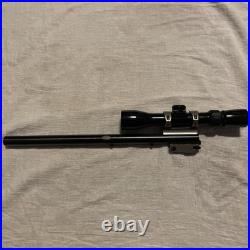 Thompson Center Contender 350 Legend MGM 15 Pistol Barrel Japan Bushnell Scope