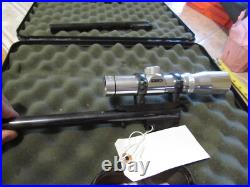 Thompson Center Contender 357 Herrett 10 Barrel TC Blued withTASCO P3X22 SCOPE
