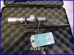 Thompson Center Contender 357 Herrett 10 Barrel TC Blued withTASCO P3X22 SCOPE