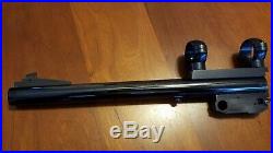 Thompson Center Contender 357 Maximum 10 Barrel with Leupold Base and Rings
