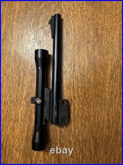 Thompson Center Contender 44 Rem Mag Great Shape Blued 10 Long WithScope #6889
