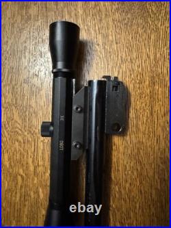 Thompson Center Contender 44 Rem Mag Great Shape Blued 10 Long WithScope #6889