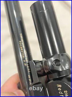 Thompson Center Contender 44 Rem Mag Redfield Scope EER 2 1/2x Pistol Barrel