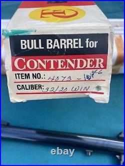 Thompson Center Contender Barrel, 10 Bull, In 32-20. This Is New In The Box