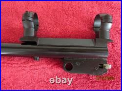 Thompson Center Contender Barrel. 17HMR With Base, Rings, cleaning rod