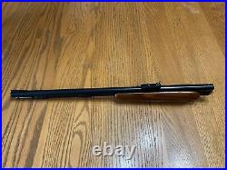 Thompson Center Contender G2.45 caliber muzzleloader barrel with walnut forend