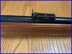 Thompson Center Contender G2.45 caliber muzzleloader barrel with walnut forend