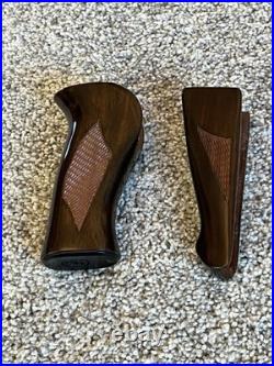 Thompson Center Contender Snap On Wood Octagon Forend and Target Grip