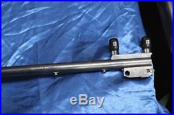Thompson Center Contender Super 21 Barrel. 22 long rifle with Scope Rings