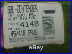 Thompson Center Contender T/c 45-410 10 Bull Pistol Barrel