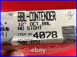Thompson Center Contender TC 12 7mm TCU Octagon Oct Barrel NOS NEW