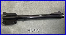 Thompson Center Contender TC 357 Mag Pistol Barrel 10 with Front Sight extras