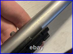 Thompson Center Contenders 375 Win Super 14 Barrel Stainless Steel Silver RARE