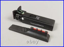 Thompson Center ENCORE FRONT REAR SIGHT & SCREWS Fiber Optic Round Barrel Rifle