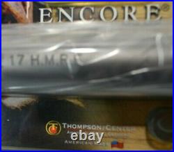 Thompson Center ENCORE pistol barrel 17 HMR F tc Handgun HORNADY MAGNUM ss RARE