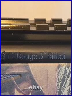 Thompson Center Encore 12 Gauge Rifled Slug Barrel 24 With Realtree Camo Forearm