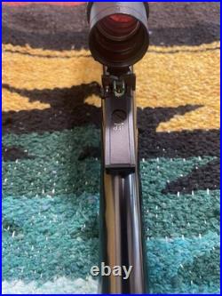 Thompson/Center Encore 209x50 magnum muzzleloader Barrel withBushnell Red Dot