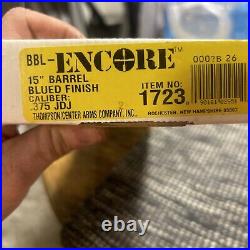 Thompson Center Encore 375 JDJ Pistol Barrel NEW in box Blued #1723