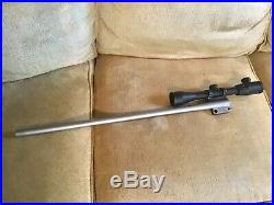 Thompson Center Encore 7mm Rem Mag 26 SS Rifle Barrel with Bushnell Scope