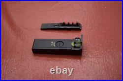 Thompson Center Encore Front & Rear Fiber Optic Sight Set round barrel