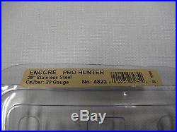 Thompson Center Encore Prohunter SS 20 Gauge Shotgun Barrel 07284822 -NEW