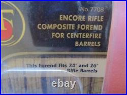 Thompson Center Encore factory new composite forend 4 centerfire barrels