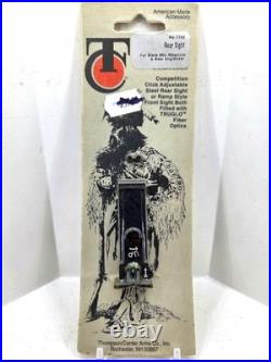 Thompson Center Fiber Optic Rear Sight New Englander Round Barrel Muzzleloader