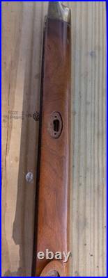 Thompson Center Hawken Rifle Stock 15/16 Barrel Channel WithButtplate & Nose Cap