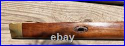 Thompson Center Hawken W alnut Wood Stock & Brass Butt, Patch box, Nose Cap