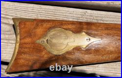 Thompson Center Hawken W alnut Wood Stock & Brass Butt, Patch box, Nose Cap