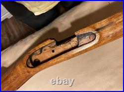 Thompson Center Hawken W alnut Wood Stock & Brass Butt, Patch box, Nose Cap