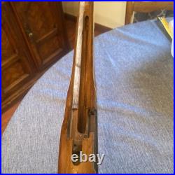 Thompson Center Hawkins Walnut Muzzleloader Stock, 1 Barrel Channel. (NICE)