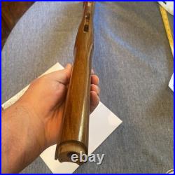 Thompson Center Hawkins Walnut Muzzleloader Stock, 1 Barrel Channel. (NICE)