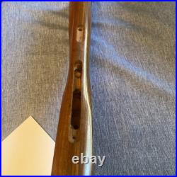 Thompson Center Hawkins Walnut Muzzleloader Stock, 1 Barrel Channel. (NICE)