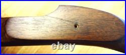 Thompson Center New Englander Stock, Butt Plate, Repaired Walnut 1 Barrel