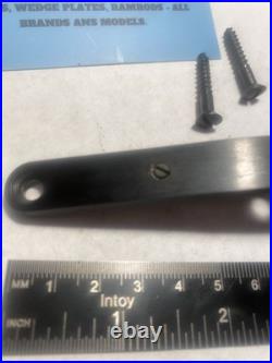 Thompson Center Octagon Hooked Breech Tang For 1 Barrel. Bluing Excellent