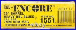 Thompson Center Pro Hunter Encore 7 MM Rem Mag 26 Heavy Barrel Blued