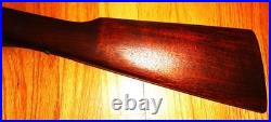 Thompson Center Renegade Stock Butt Plate Refinished, Figured Walnut 1 Barrel