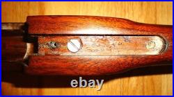 Thompson Center Renegade Stock, Butt Plate, Repaired Figured Walnut 1 Barrel