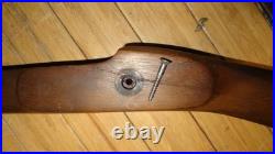 Thompson Center Renegade Stock, Butt Plate, Repaired Figured Walnut 1 Barrel