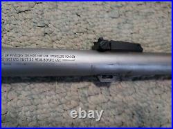 Thompson Center Stainless Grey Hawk Muzzleloader Rifle barrel 50 cal